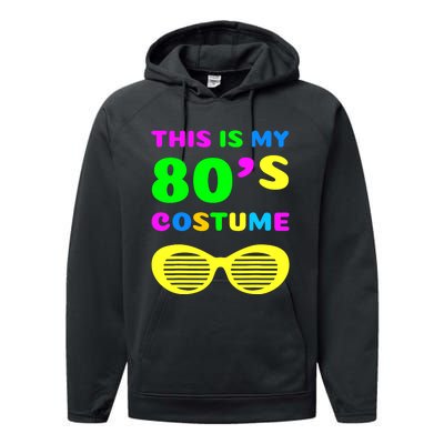 This Is My 80s Costume Performance Fleece Hoodie