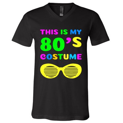 This Is My 80s Costume V-Neck T-Shirt