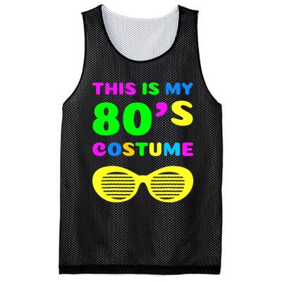 This Is My 80s Costume Mesh Reversible Basketball Jersey Tank