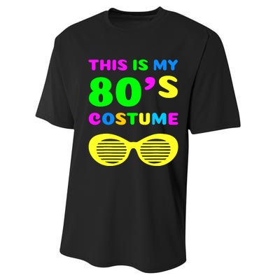 This Is My 80s Costume Performance Sprint T-Shirt