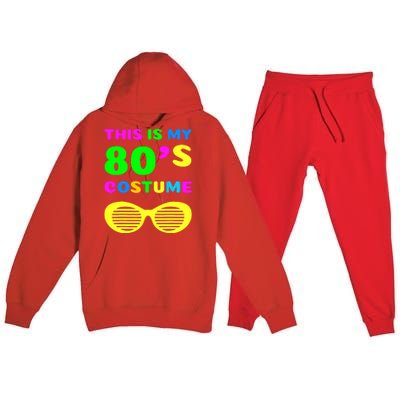 This Is My 80s Costume Premium Hooded Sweatsuit Set