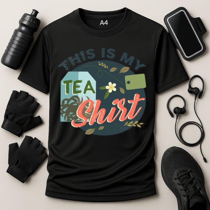 This Is My Tea Gift Cooling Performance Crew T-Shirt