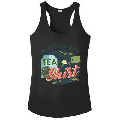 This Is My Tea Gift Ladies PosiCharge Competitor Racerback Tank