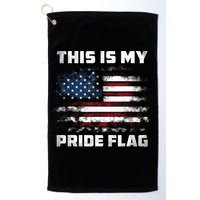This Is My Pride Flag USA American 4th Of July Patriotic Golf Towel