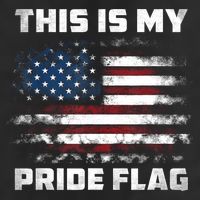 This Is My Pride Flag USA American 4th Of July Patriotic Golf Towel