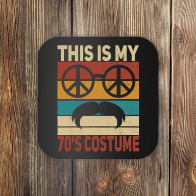 This Is My 70s Costume 70 Styles 70S Disco 1970s Outfit Coaster