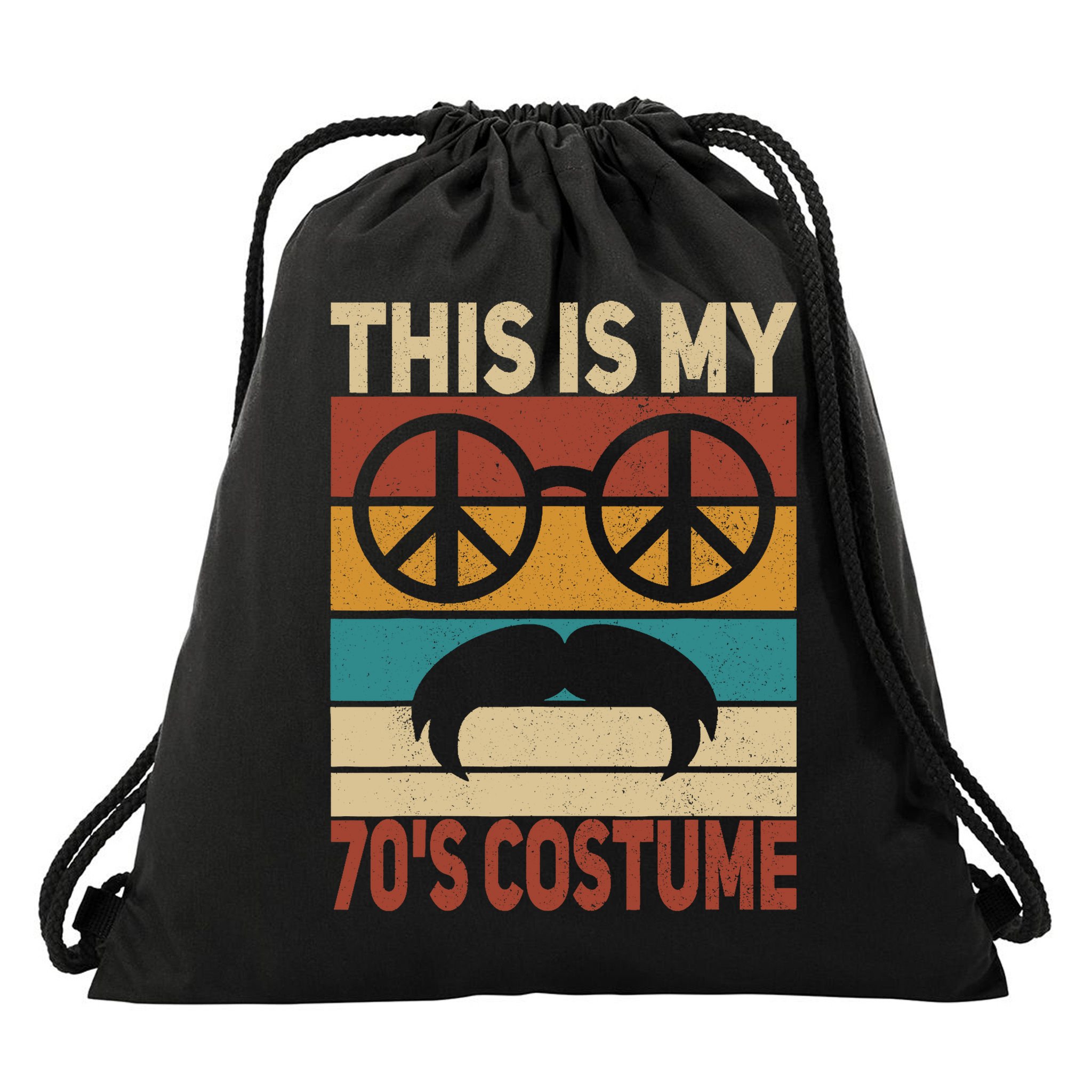This Is My 70s Costume 70 Styles 70S Disco 1970s Outfit Drawstring Bag
