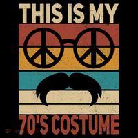 This Is My 70s Costume 70 Styles 70S Disco 1970s Outfit Tank Top