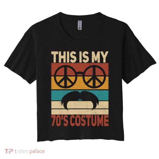 This Is My 70s Costume 70 Styles 70S Disco 1970s Outfit Crop Top