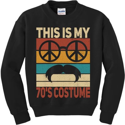 This Is My 70s Costume 70 Styles 70S Disco 1970s Outfit Kids Sweatshirt
