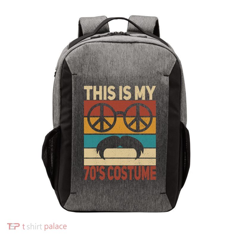 This Is My 70s Costume 70 Styles 70S Disco 1970s Outfit Vector Backpack
