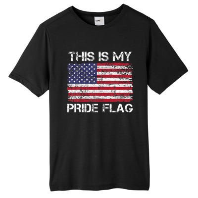 This Is My Pride Flag Usa American 4th Of July Tall Fusion ChromaSoft Performance T-Shirt