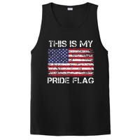 This Is My Pride Flag Usa American 4th Of July PosiCharge Competitor Tank