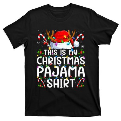 This Is My Christmas Pajama Funny Xmas Pjs T-Shirt