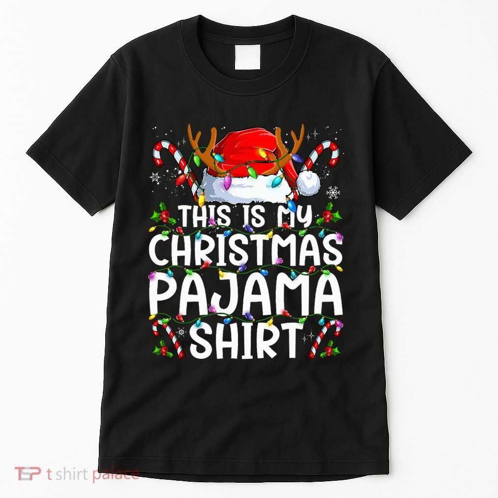 This Is My Christmas Pajama Funny Xmas Pjs Tall T-Shirt
