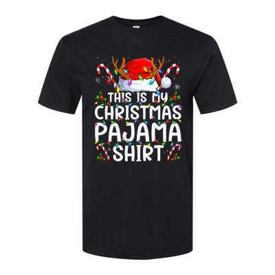 This Is My Christmas Pajama Funny Xmas Pjs Softstyle CVC T-Shirt