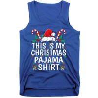 This Is My Christmas Pajama  Funny Xmas PJs  Tank Top