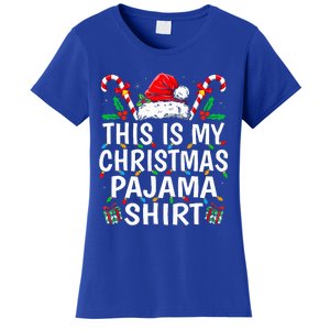 This Is My Christmas Pajama  Funny Xmas PJs  Women's T-Shirt