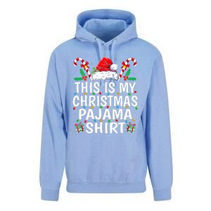 This Is My Christmas Pajama  Funny Xmas PJs  Unisex Surf Hoodie