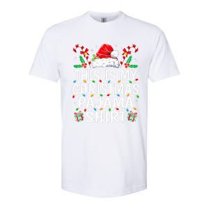 This Is My Christmas Pajama  Funny Xmas PJs  Softstyle CVC T-Shirt