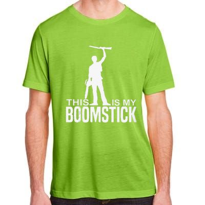 This Is My Boomstick Shotgun Chainsaw Dead Evil Halloween Adult ChromaSoft Performance T-Shirt