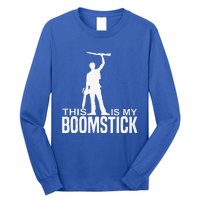 This Is My Boomstick Shotgun Chainsaw Dead Evil Halloween Long Sleeve Shirt