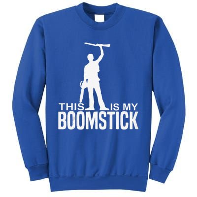 This Is My Boomstick Shotgun Chainsaw Dead Evil Halloween Sweatshirt