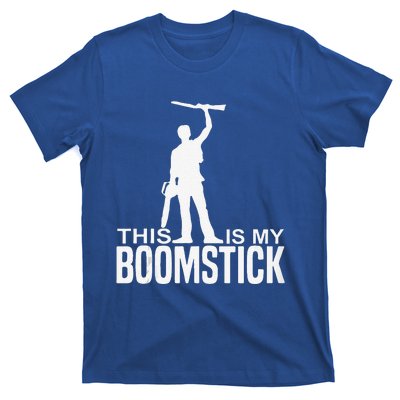 This Is My Boomstick Shotgun Chainsaw Dead Evil Halloween T-Shirt