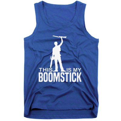 This Is My Boomstick Shotgun Chainsaw Dead Evil Halloween Tank Top