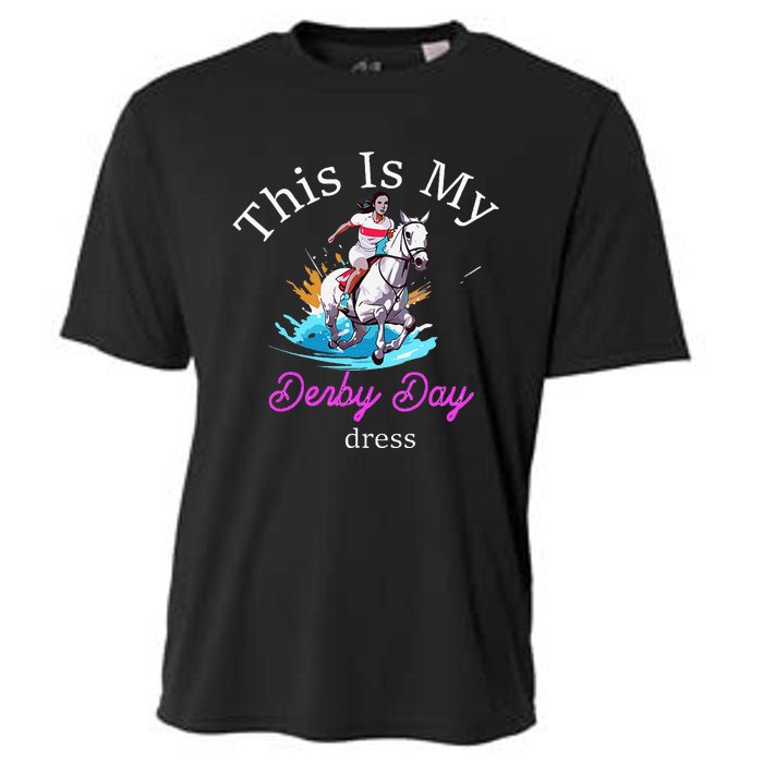 This Is My Derby Day Dress Horse Cooling Performance Crew T-Shirt