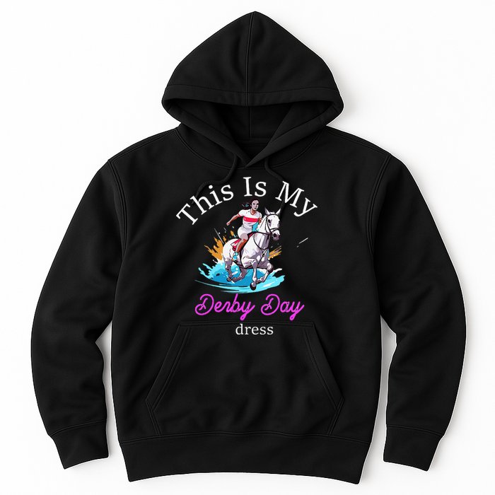 This Is My Derby Day Dress Horse Hoodie