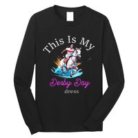 This Is My Derby Day Dress Horse Long Sleeve Shirt