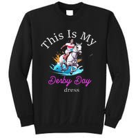 This Is My Derby Day Dress Horse Sweatshirt