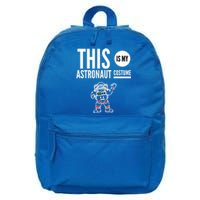 This Is My Astronaut Costume Halloween Funny Saying Graphic Funny Gift 16 in Basic Backpack