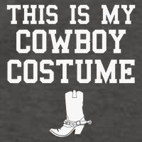 This Is My Cowboy Costume Funny Lazy Country Western Vector Backpack