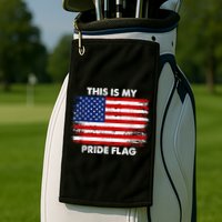 This Is My Pride Flag Golf Towel