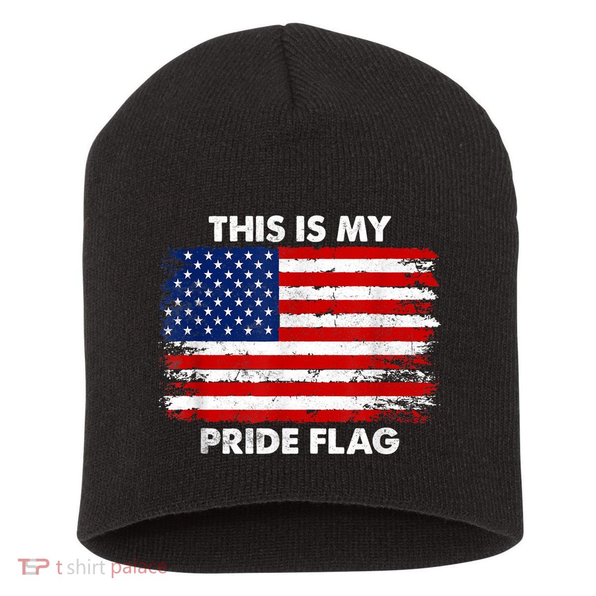 This Is My Pride Flag Short Acrylic Beanie