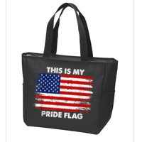 This Is My Pride Flag Zip Tote Bag