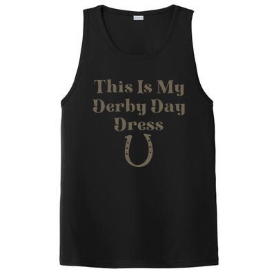 This Is My Derby Day Dress Horse Racing PosiCharge Competitor Tank