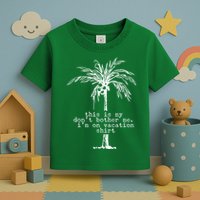 This Is My Don't Bother Me I'm On Vacation Toddler T-Shirt