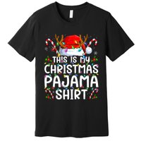 This Is My Christmas Pajama Funny Xmas Pjs Premium T-Shirt