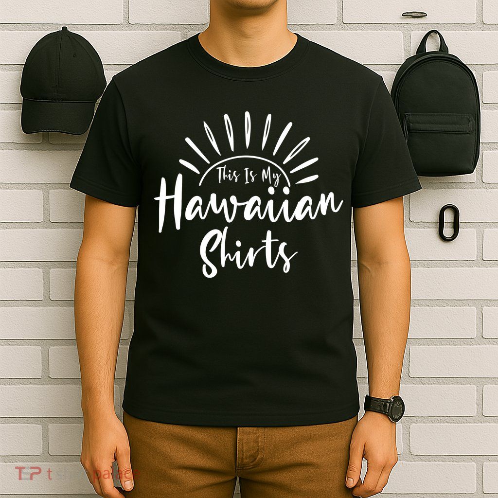 This Is My Hawaiian Shirts Retro Summer Vacation Party Hawaii T-Shirt
