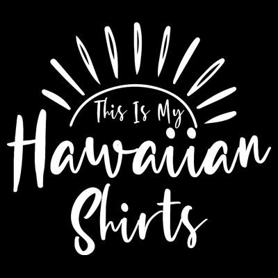This Is My Hawaiian Shirts Retro Summer Vacation Party Hawaii T-Shirt