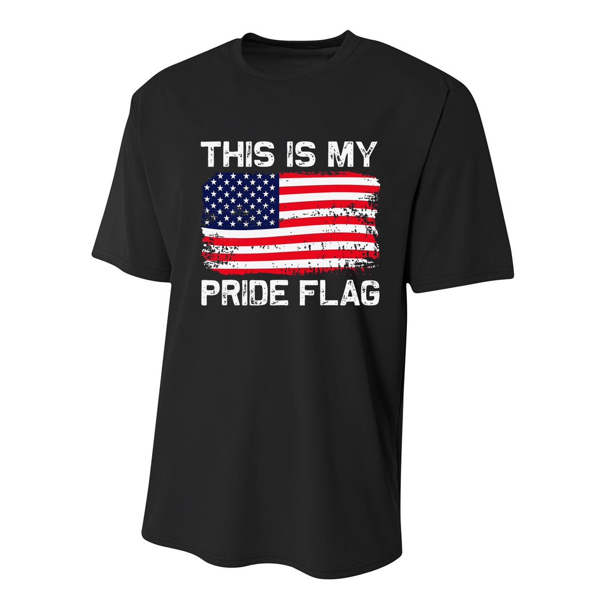 This Is My Pride Flag Youth Performance Sprint T-Shirt