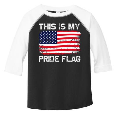 This Is My Pride Flag Toddler Fine Jersey T-Shirt