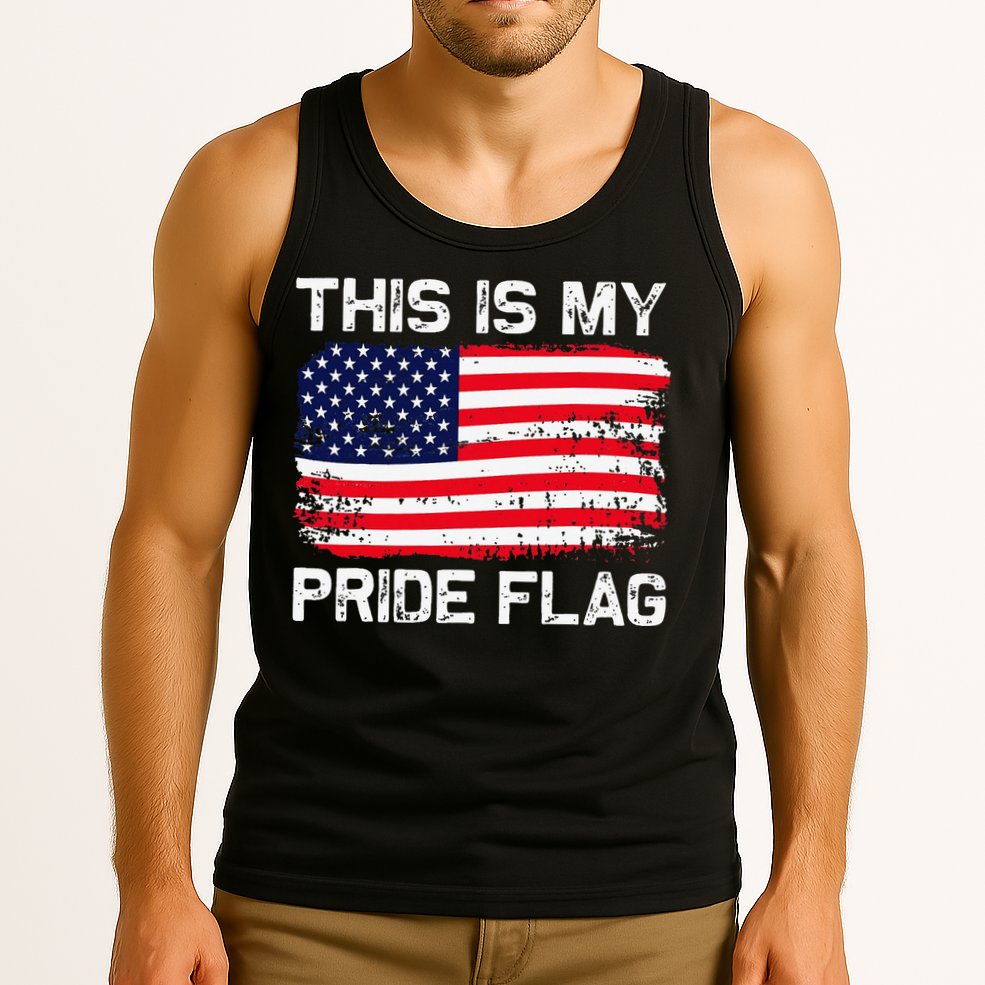 This Is My Pride Flag Tank Top