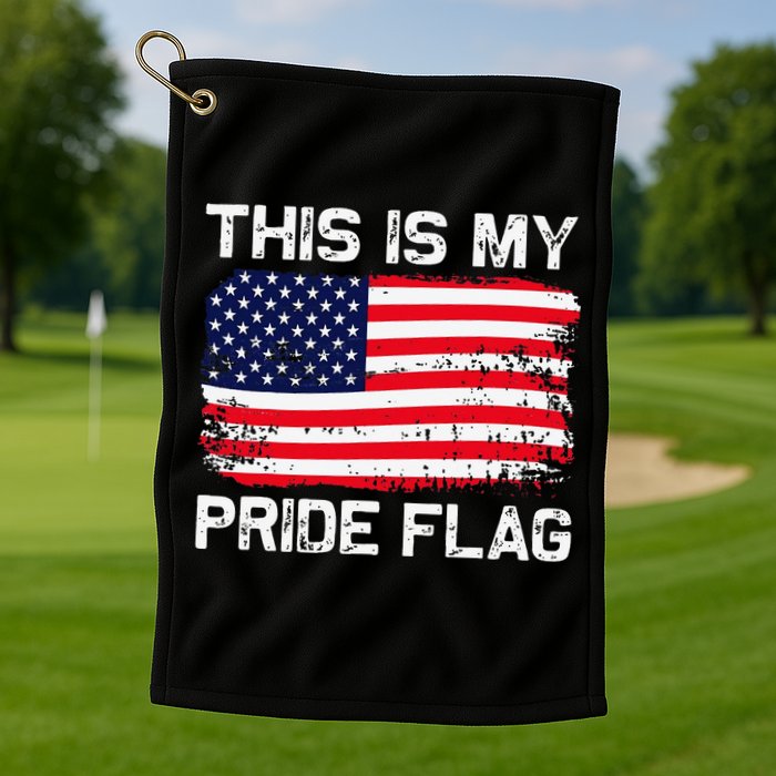 This Is My Pride Flag Golf Towel