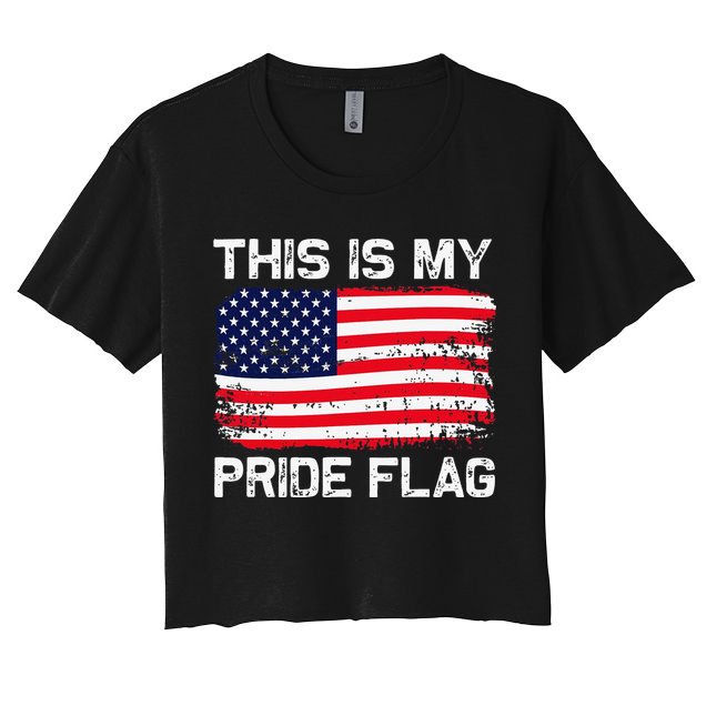 This Is My Pride Flag Crop Top