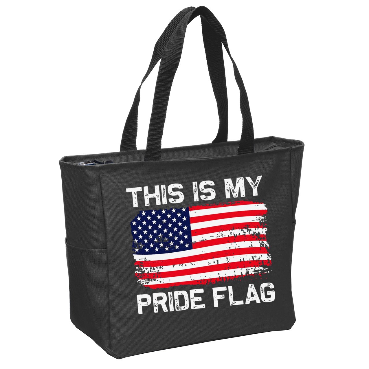 This Is My Pride Flag Zip Tote Bag