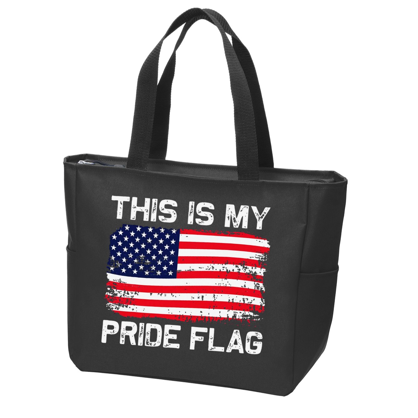 This Is My Pride Flag Zip Tote Bag